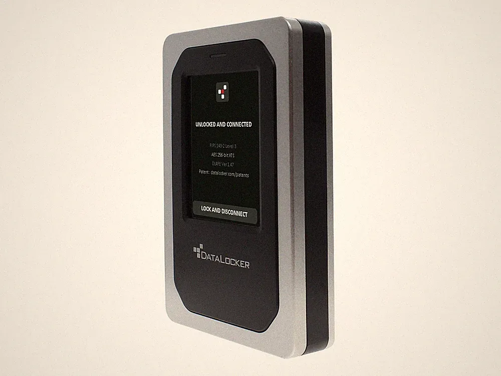 Data Locker DL42TBFE Encrypted Portable Hard Drive 2TB USB-C