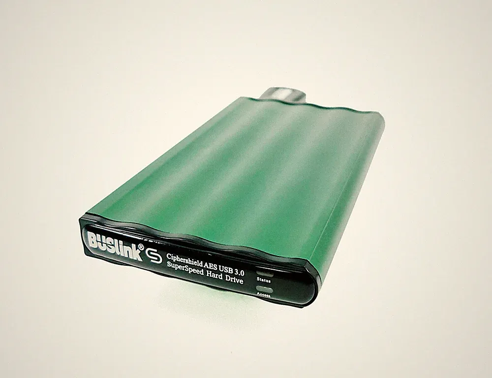 DSE-2T-U3K1M1 2TB HDD USB 3.2 Gen 1 Mode 1 Key CipherShield 256-bit AES
