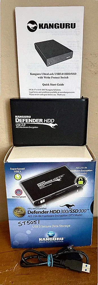 encrypted hard drive