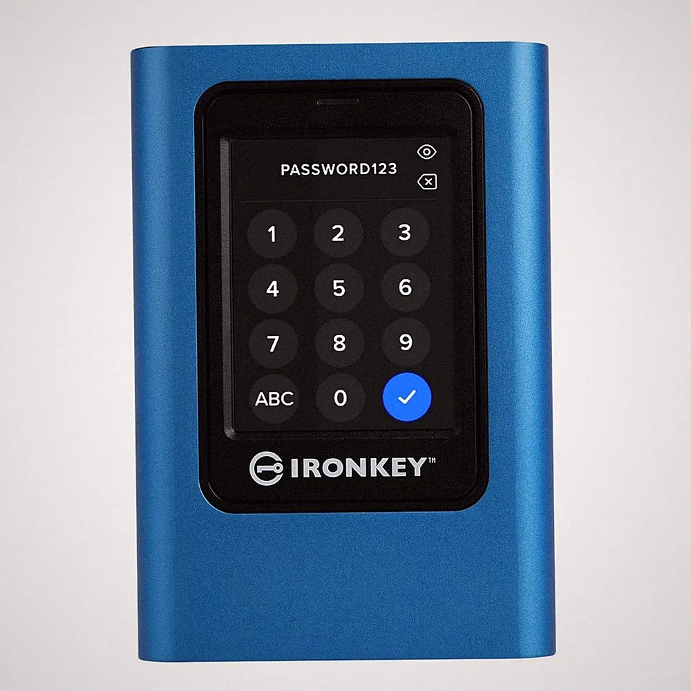 Kingston IronKey Vault Privacy 80 480GB External SSD (FIPS 197, XTS-AES 256)