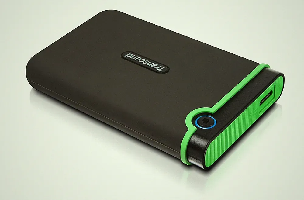 Transcend StoreJet 25M3 2TB Portable External Hard Drive Iron Gray USB 3.1